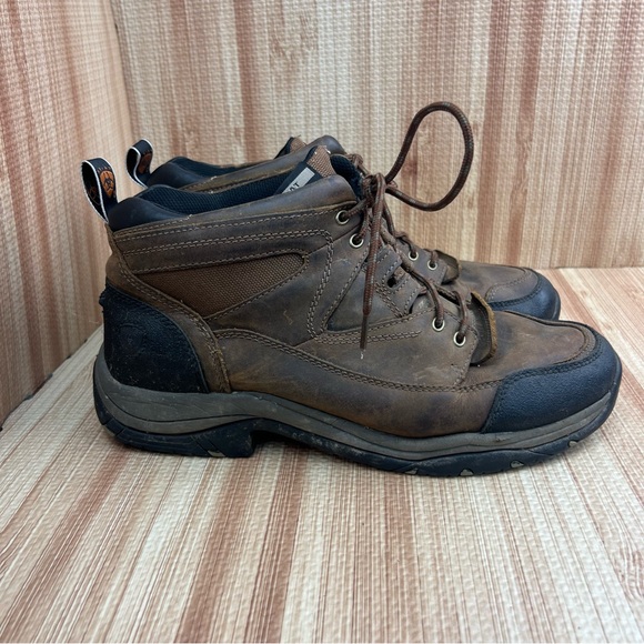 Ariat Other - Ariat Shoes Mens Size 11EE ATS Terrain 10002182 Brown Leather Hiking Boots